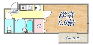 パルコート西宮北口の物件間取画像